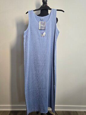Harborside Graphics Blue Retro YTK Dress NWT